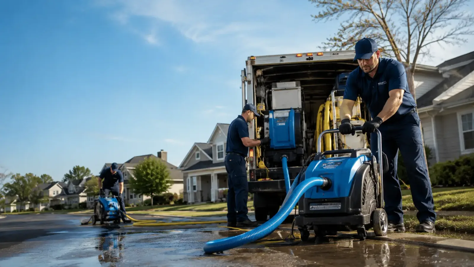 Flood Damage Cleanup in Sharples, WV